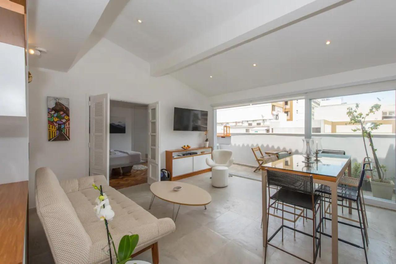 Elegant 2 Bedroom Penthouse Ipanema Best Location Рио-де-Жанейро Экстерьер фото